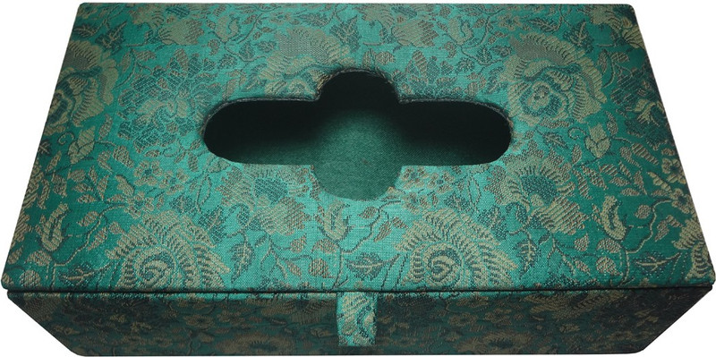Avinash Handicrafts Silk 22.5x12.5 cm (Green) Vehicle Tissue Dispenser(Green) Avinash Handicrafts Silk 22.5x12.5 cm (Green) Vehicle Tissue Dispenser(Green)