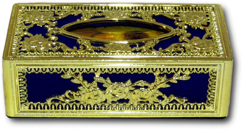 AutoCarWinner Golden-Blue Vehicle Tissue Dispenser(Gold, Blue) AutoCarWinner Golden-Blue Vehicle Tissue Dispenser(Gold, Blue)