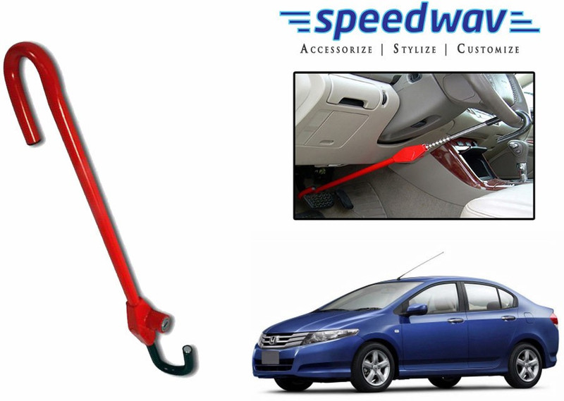 Speedwav 36990-Car Steering Pedal Lock Wheel Lock