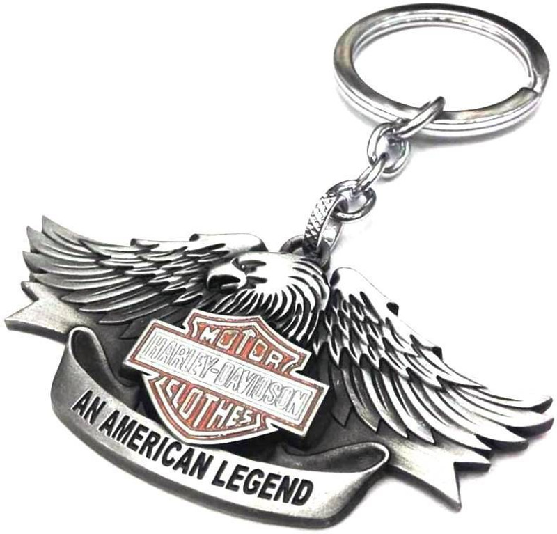 zhosy harley davidson eagle Locking Key Chain(Multicolor)