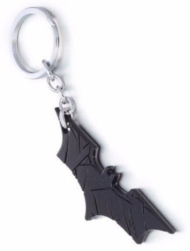 optimus traders Batman Justice league wings Metal Key Chain(Black)