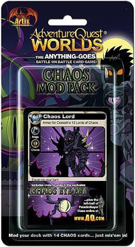 Adventure Quest World Chaos Mod Pack(Black)