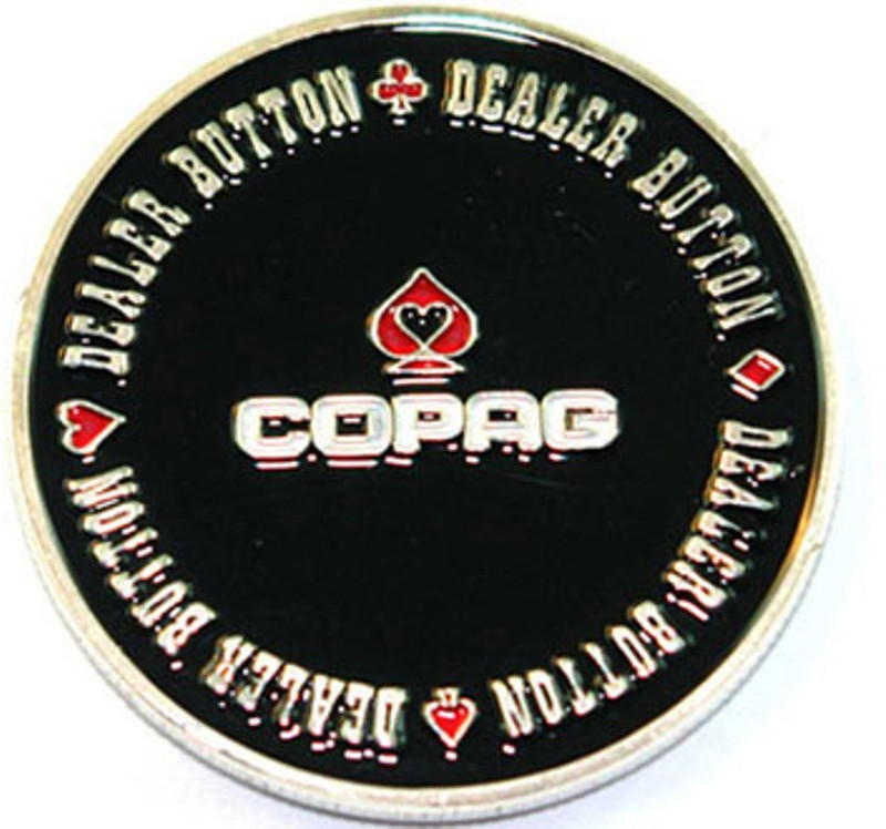 Casinoite Copaq Dealer Button(Multicolor)