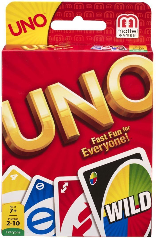Mattel Games Uno Cards(Multicolor)