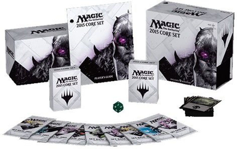 Magic: the Gathering 2015 Core Set / M15 Sealed Fat Pack (9 Booster Packs & More)(White)