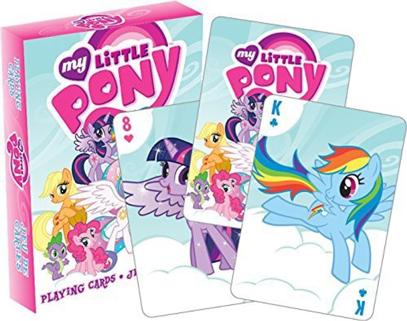 Aquarius My Little Pony Clouds Playing Cards(Multicolor)