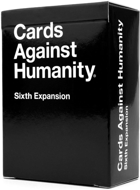 Cards Against Humanity Sixth Expansion(Black, White)