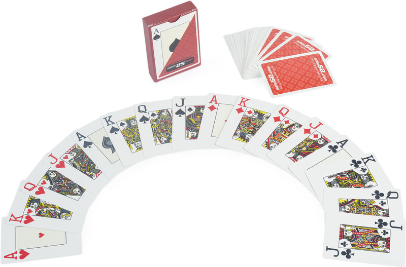 Casinoite Adda52 Cards Plastic Poker Cards Red