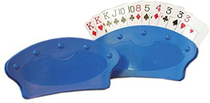 DecoPlast Playing Holders Set Of 2(Blue)
