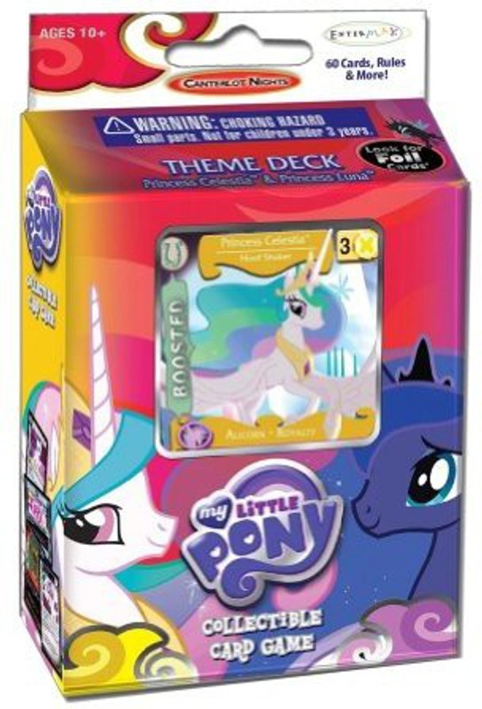 My Little Pony Princess Celestia Canterlot Nights Ccg Theme Deck(Multicolor)