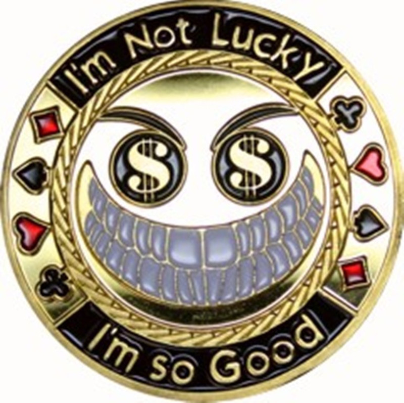 Casinoite I'm Not Lucky Card Guard(Multicolor)