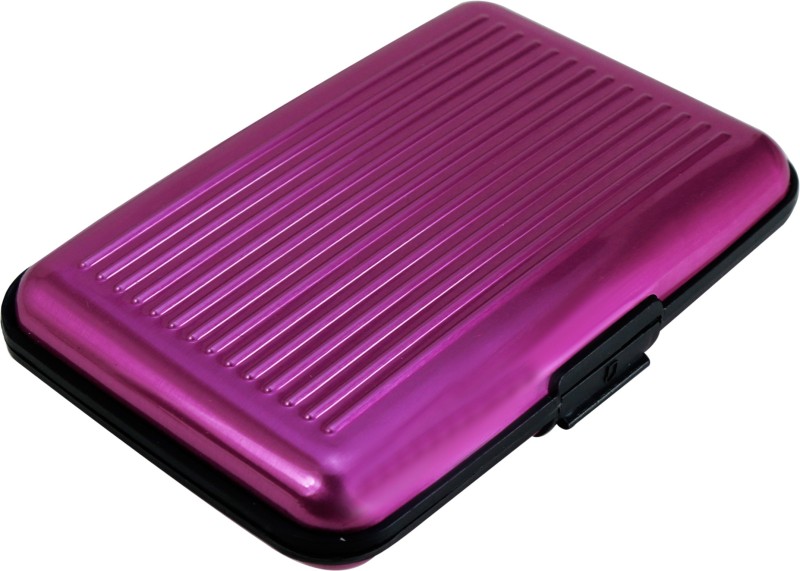 Zblack 6 Card Holder(Set of 1, Purple)