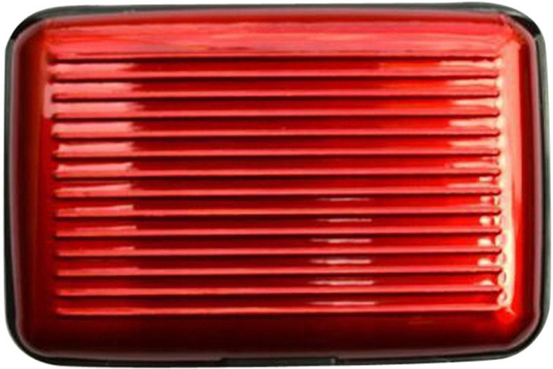 Golddust 6 Card Holder(Set of 1, Maroon)