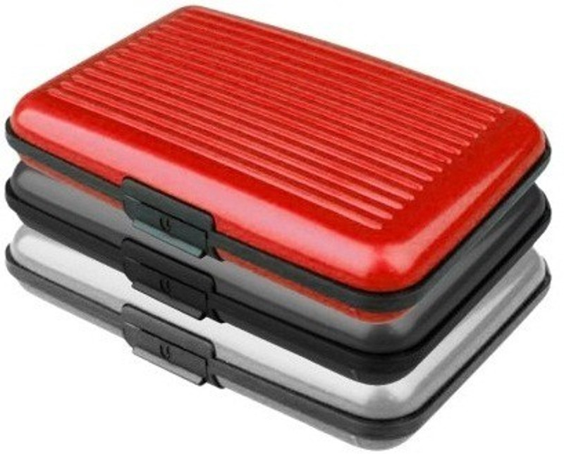 Lovato 6 Card Holder(Set of 3, Multicolor)