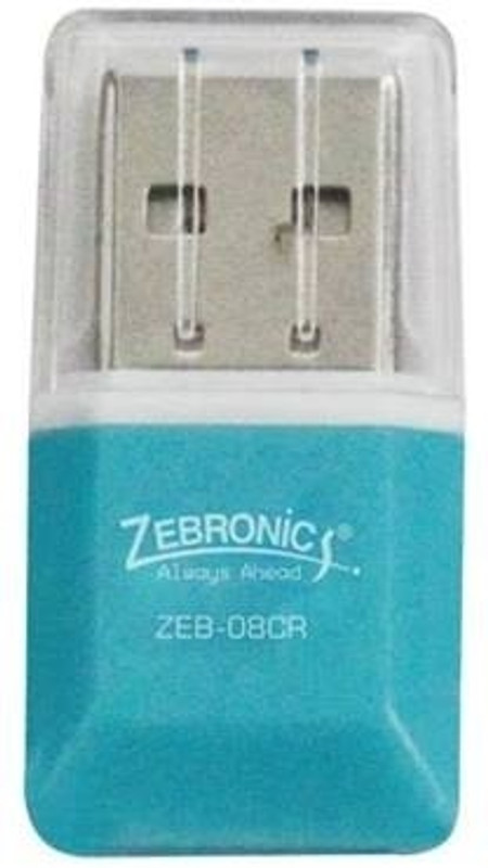 Zebronics ZEB- 08CR Card Reader(Blue) Zebronics ZEB- 08CR Card Reader(Blue)