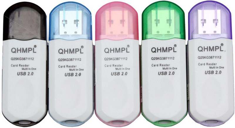 QHMPL 5850 Card Reader(pink , red ,blue)