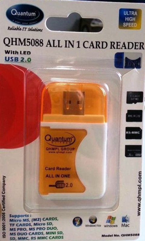 Quantum QHM5088 Card Reader(Orange) Quantum QHM5088 Card Reader(Orange)