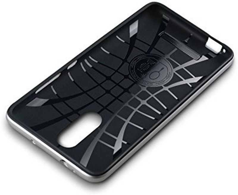 iPaky Back Cover for Mi Redmi Note 3(Grey)