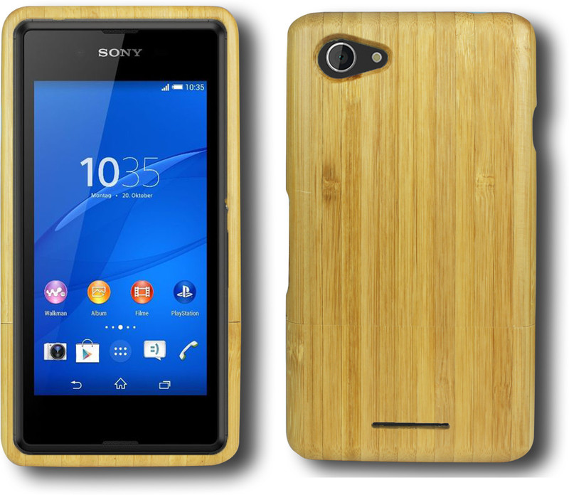 Heartly Back Cover for Sony Xperia E3 and E3 Dual Sim D2203(Brown)