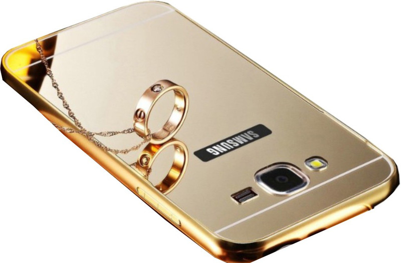 joshi Back Cover for Samsung Galaxy On7(Golden Gold)