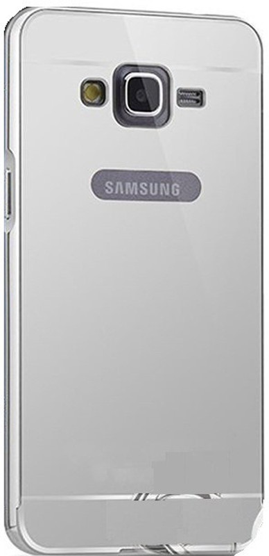 chl india care Bumper Case for SAMSUNG Galaxy J1(Silver)