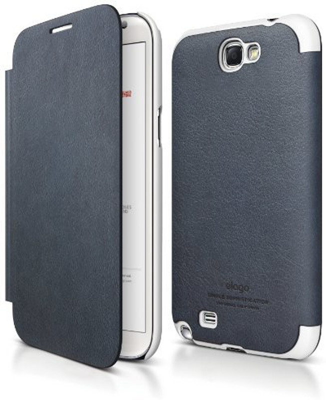 Elago Flip Cover for SAMSUNG Galaxy Note 2(Jean Indigo)