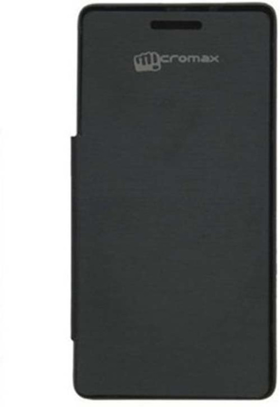 STC Flip Cover for Micromax A47(Black)