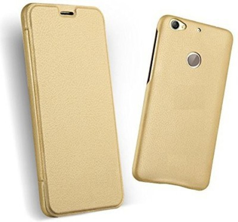 dwors Flip Cover for LeEco Le 1S(GOLD)