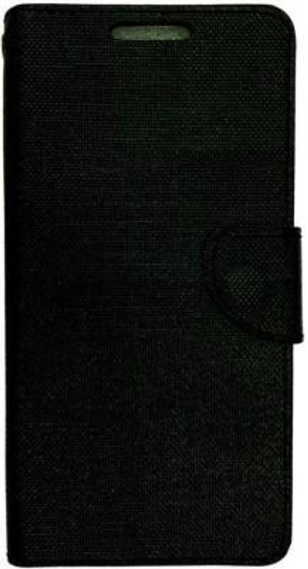 florence fashions Flip Cover for Asus Zenfone Max ZC550KL(Black)