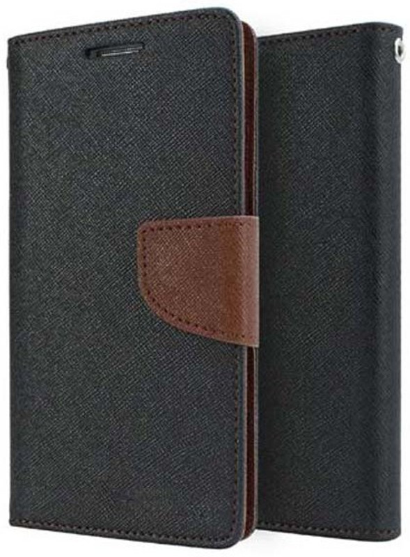 Levax Flip Cover for Htc One E9 Plus(Brown)