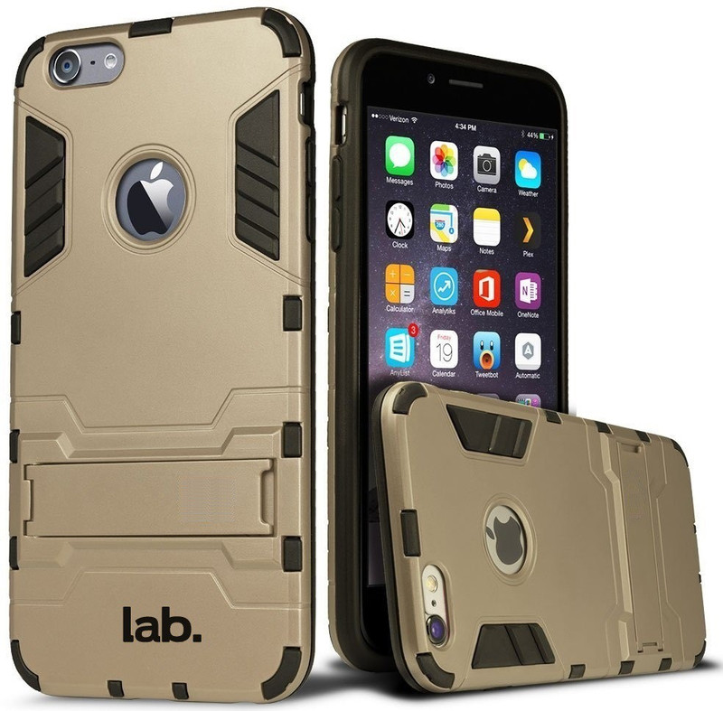 labrador Back Cover for Apple iPhone 6(Gold)