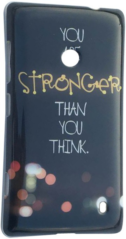 Tommcase Back Cover for Nokia Lumia 520(Designer Glossy, Grip Case)