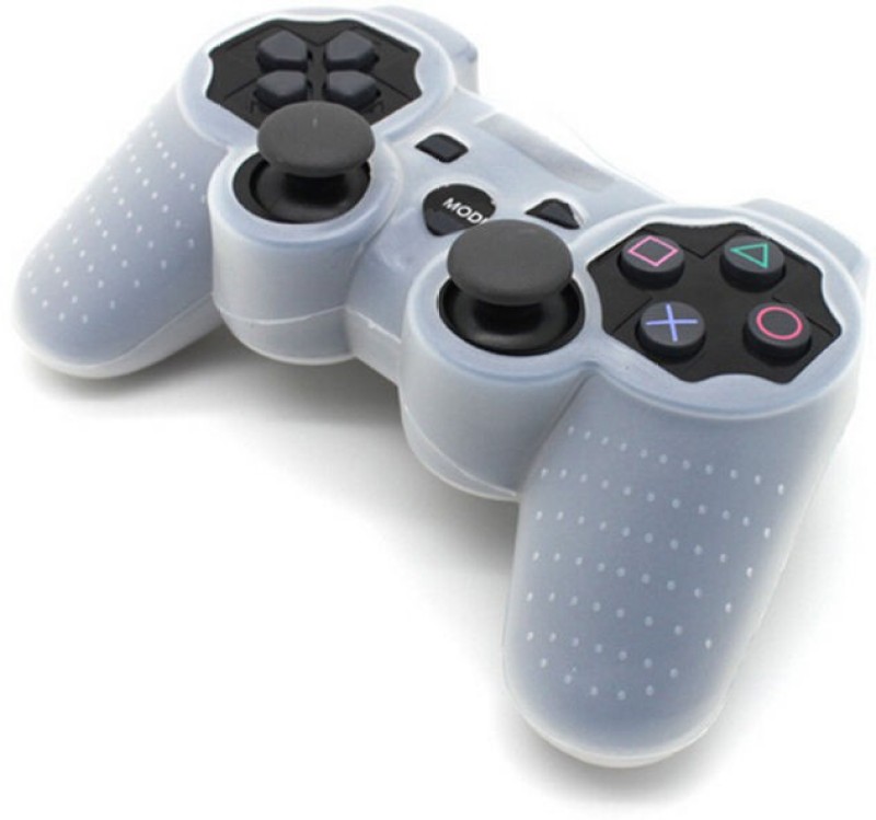 TCOS Tech Sleeve for Playstation 3 PS3 Controller(White, Silicon)