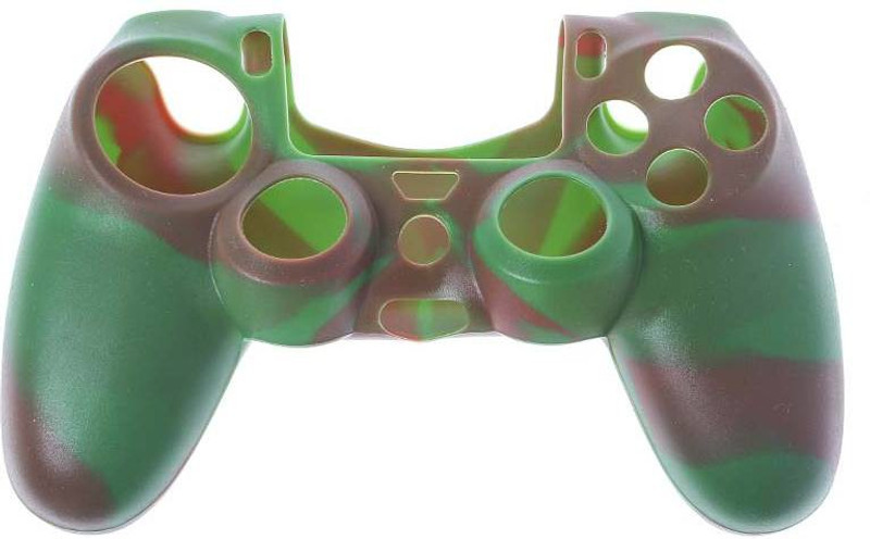 TCOS Tech Sleeve for Playstation 4 PS4 Controller(Camo - Green+Brown, Silicon)