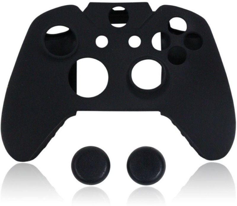 BonZeal Sleeve for XBOX One Controller Silicone Cover Case(Black, Silicon)