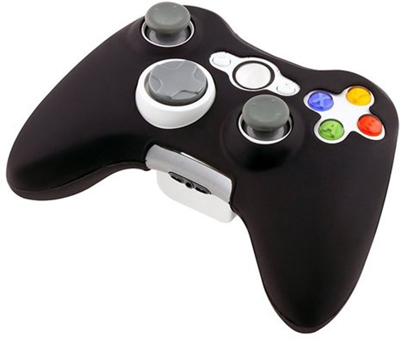 Hytech Plus Sleeve for Xbox 360(Black, Rubber)