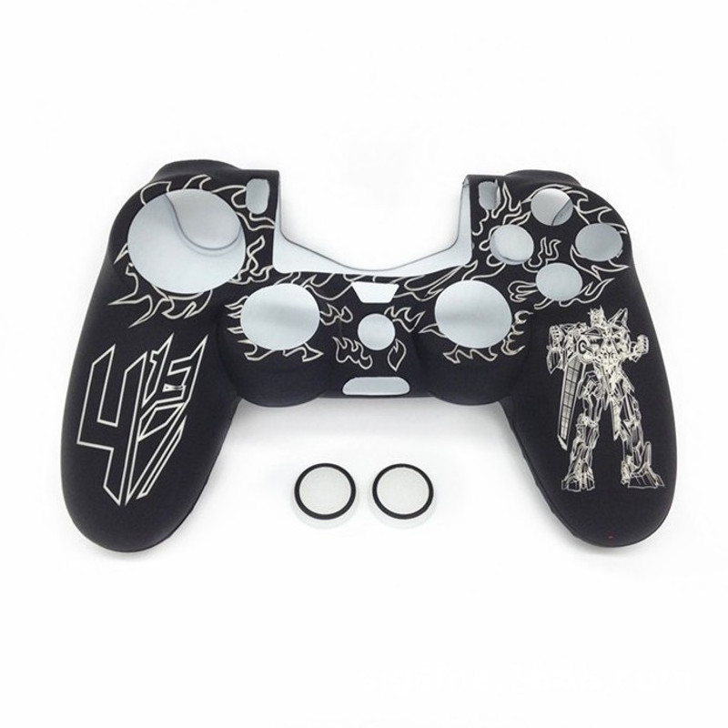 Microware Sleeve for PlayStation 4 Controller(White, Silicon)