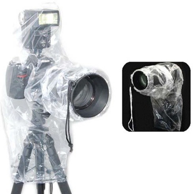 JJC Pouch for NIkon and Canon Cover(white, Waterproof, Plastic)