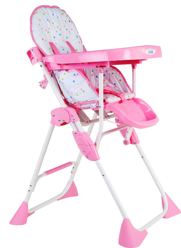 LuvLap Comfy Baby High Chair(Pink)