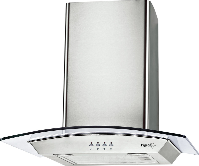 Pigeon Cornet DLX/60 Wall Mounted Chimney(Silver 860 CMH)