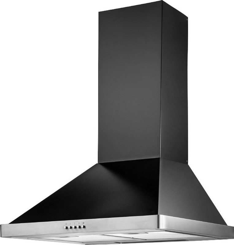 Kaff NERO MX 60 Wall Mounted Chimney(Black 1080 m³/h)