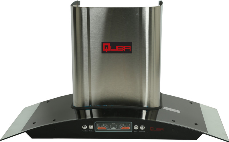 Quba 1315 Wall Mounted Chimney(Black 1200 CMH)