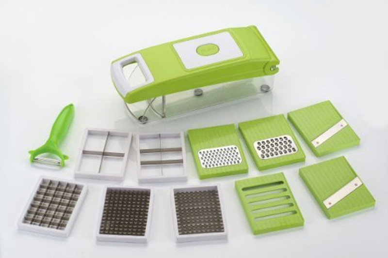 piku Platinum 11 in 1 Vegetable & Fruit Grater & Slicer(11 in 1 Nicer Dicer)