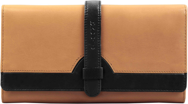 abeeza Casual Black, Orange  Clutch