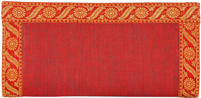 Indian Rain Party Maroon Clutch