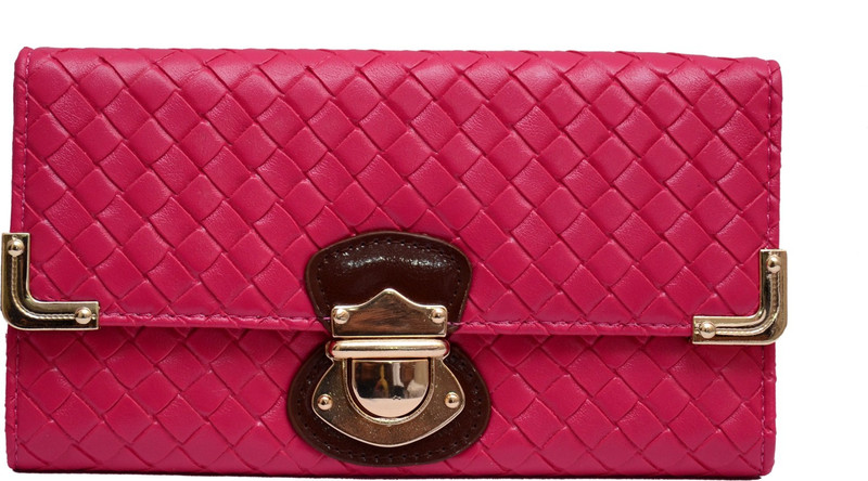 Tanishka Exports Casual Pink Clutch