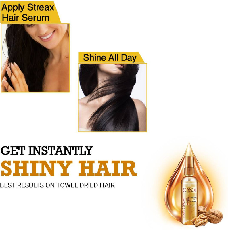 Streax Hair Serum Vitalized With Walnut Oil - Price in India, Buy Streax Hair Serum Vitalized With Walnut Oil Online In India, Reviews, Ratings & Features Streax Hair Serum Vitalized With Walnut Oil - Price in India, Buy Streax Hair Serum Vitalized With Walnut Oil Online In India, Reviews, Ratings & Features