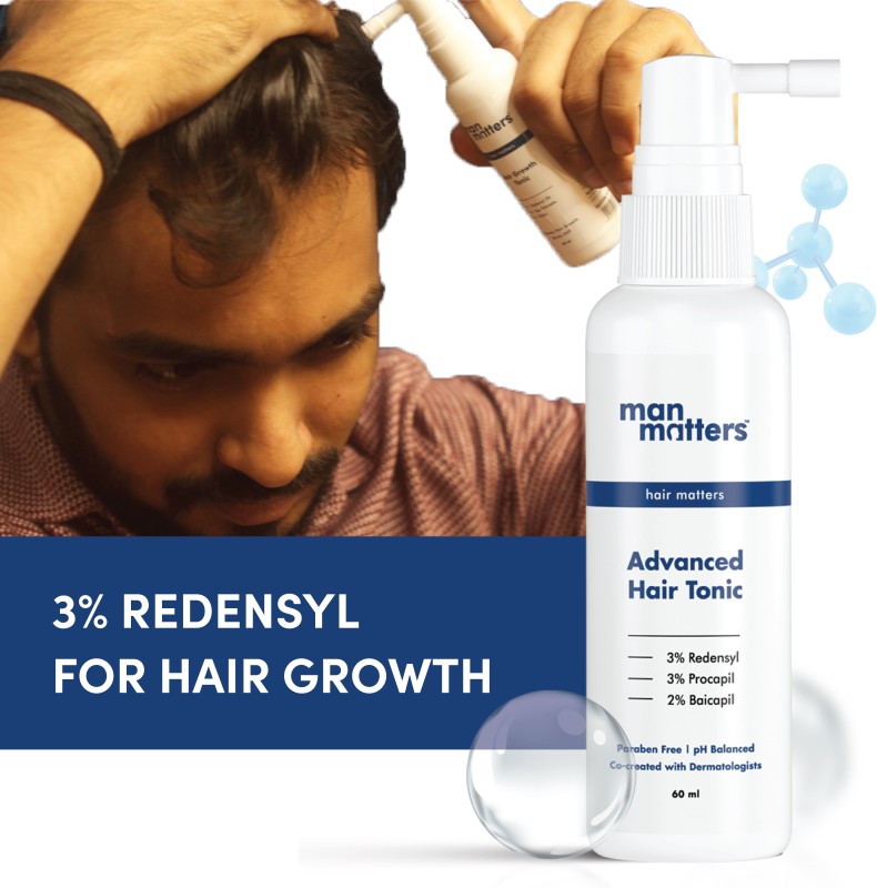 Dont ask us  ask aadarshbalakrishna about our GROW hair tonic It  contains Redensyl  which is the newest breakthrough ingredient to regrow  your lost  By Man Matters  Facebook