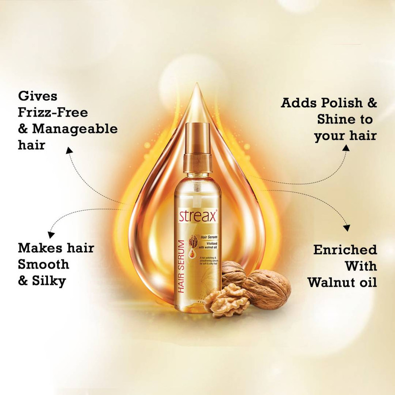 Streax Hair Serum Vitalized With Walnut Oil - Price in India, Buy Streax Hair Serum Vitalized With Walnut Oil Online In India, Reviews, Ratings & Features Streax Hair Serum Vitalized With Walnut Oil - Price in India, Buy Streax Hair Serum Vitalized With Walnut Oil Online In India, Reviews, Ratings & Features