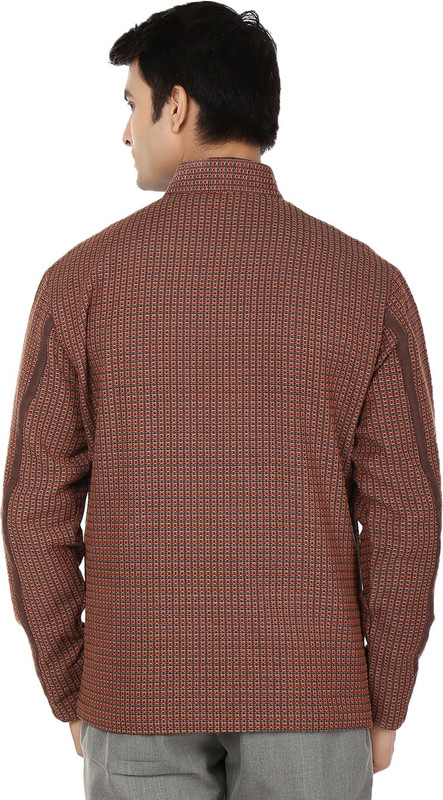 Reevolution Cotton Blend Self Design Coat